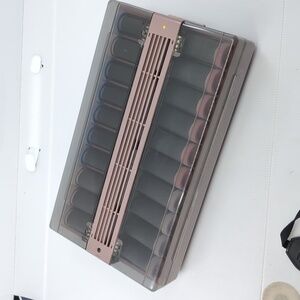 Vidal Sassoon Slimline Hairsetter VS370 Hot Curlers 20 Velvet Rollers with Clips